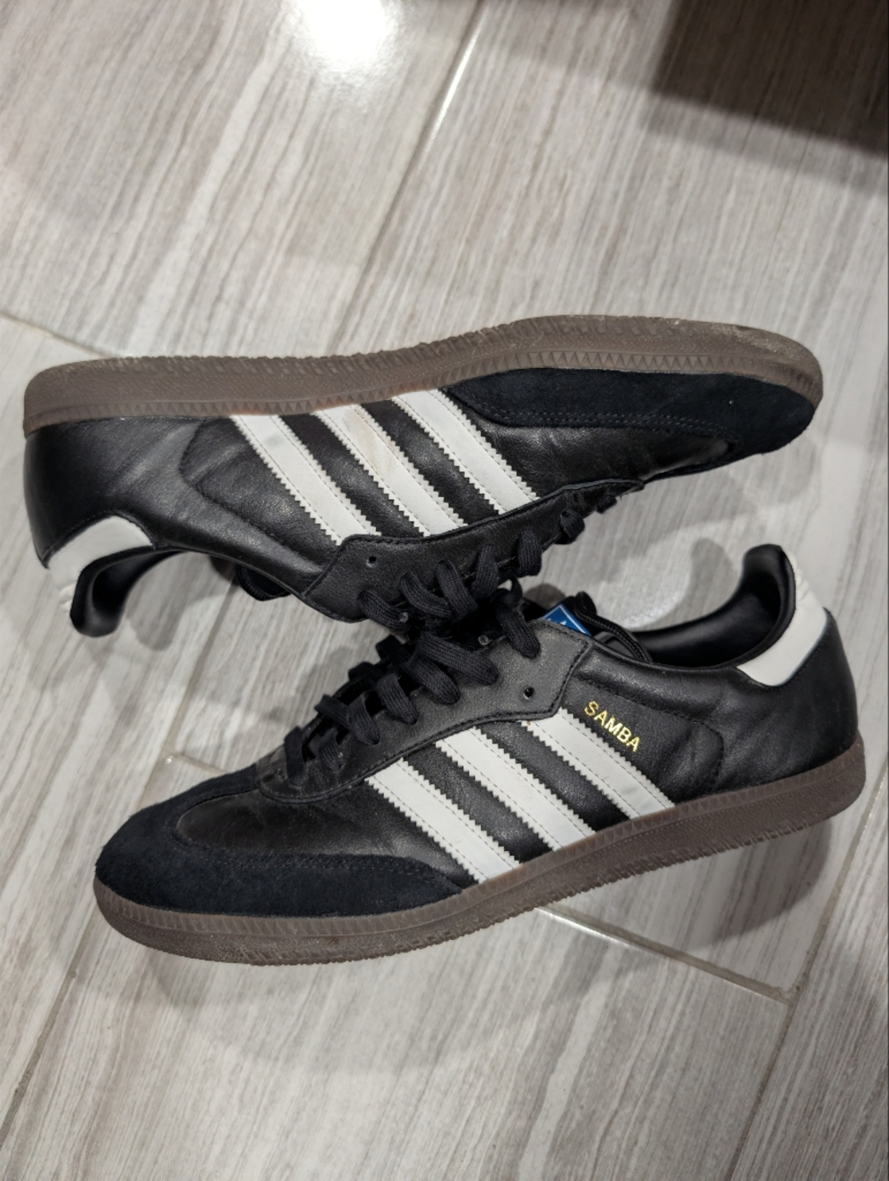 Adidas Samba Black Sz 10